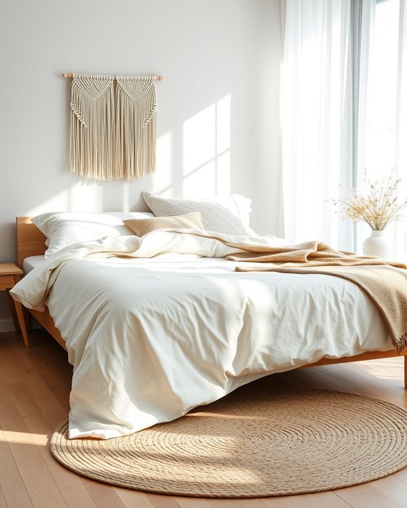 layered bedding for comfort