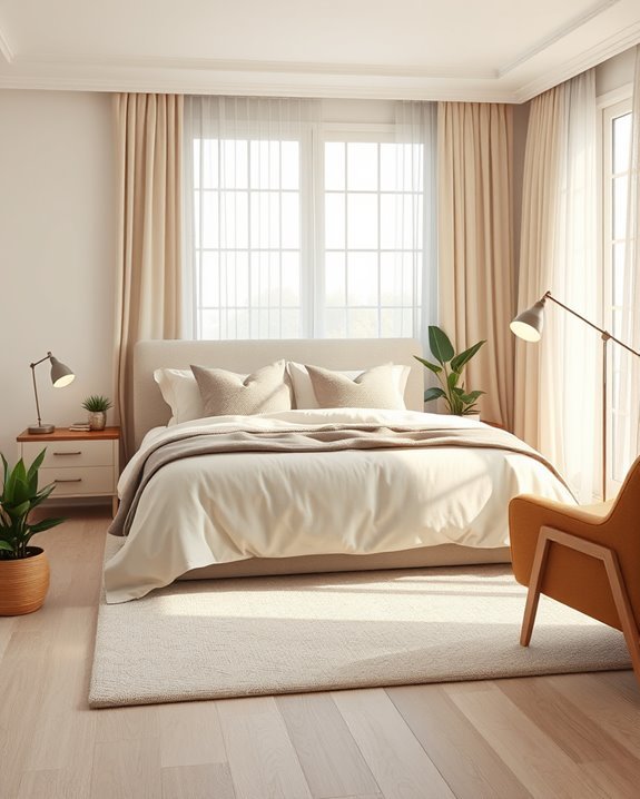 layered lighting enhances ambiance