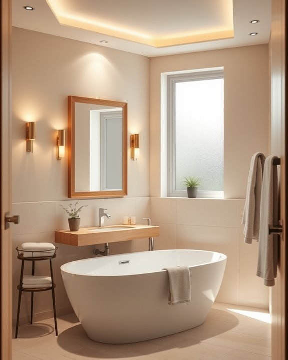 layered lighting enhances comfort