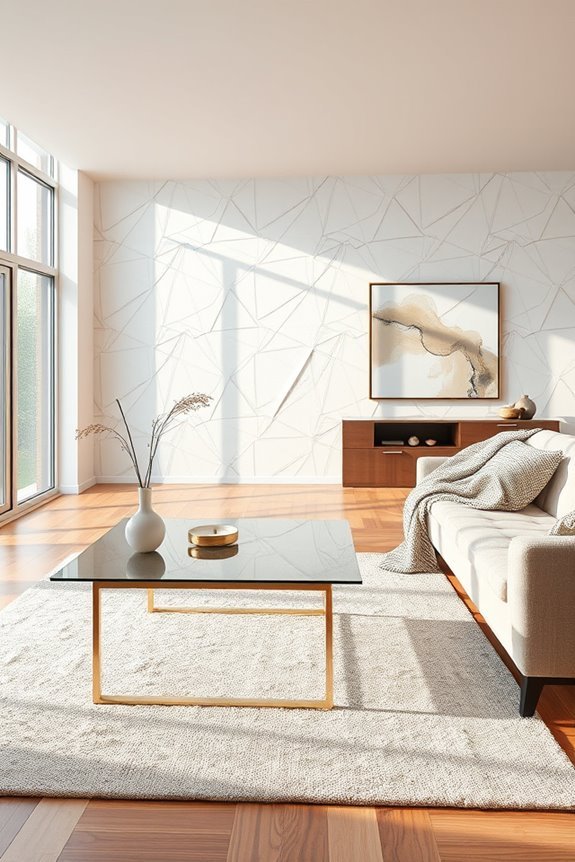 layered shapes create depth