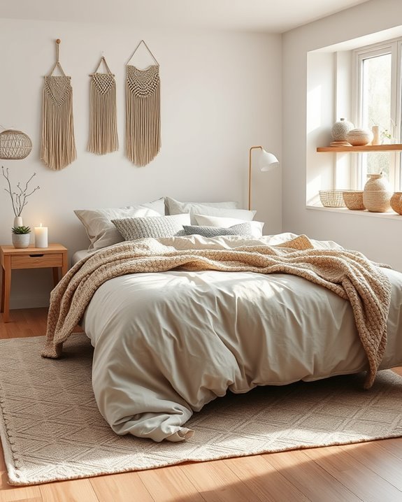 layered textures create coziness