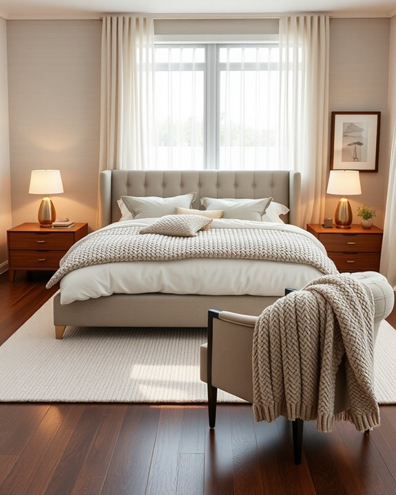 layered textures enhance comfort