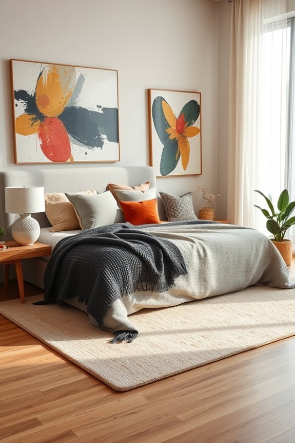 layered textures enhance coziness