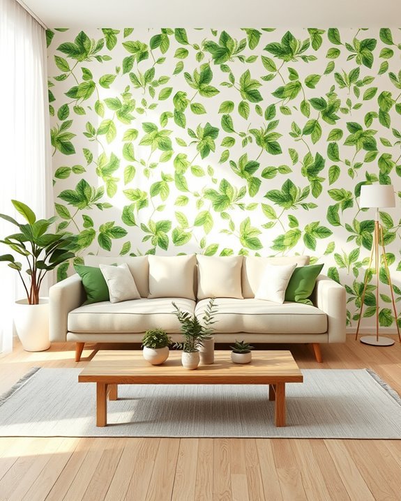 leafy patterns for tranquility