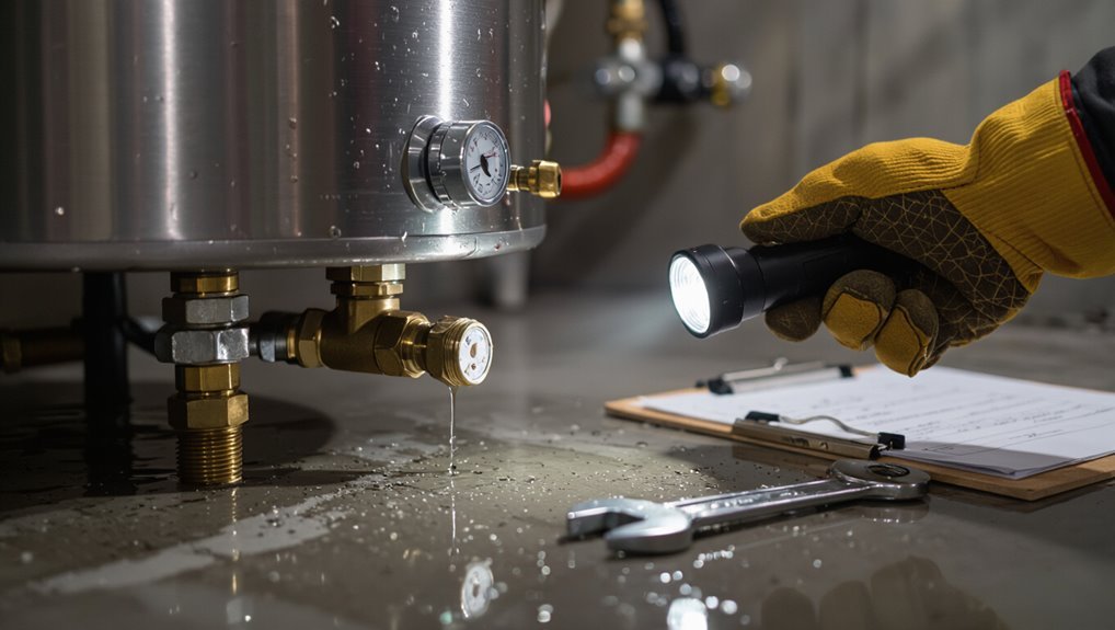 leak inspection and documentation