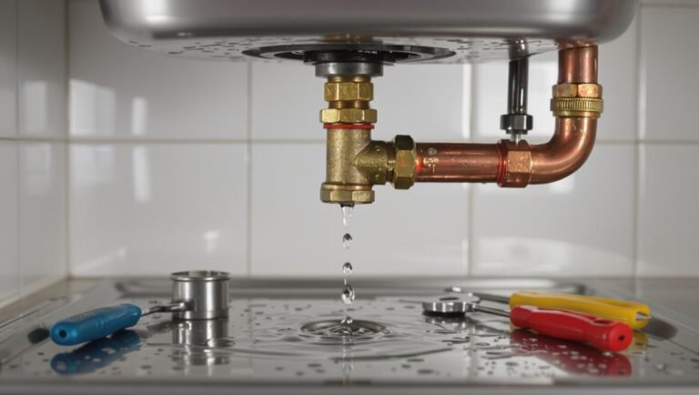 leaky sink pipe diy repair