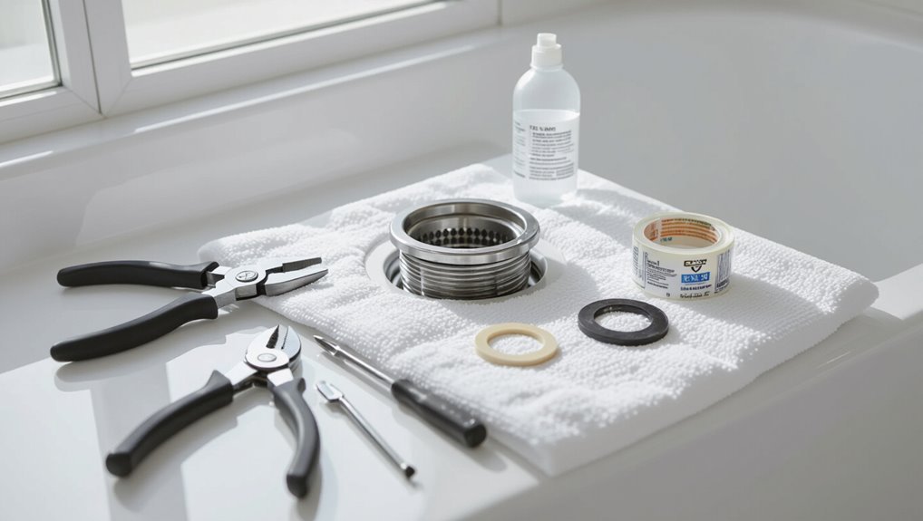 leaky tub drain causes