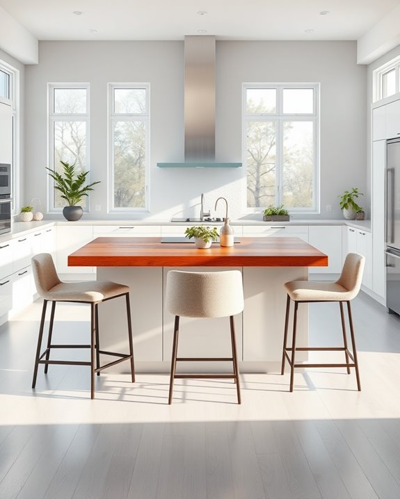 light airy kitchen design
