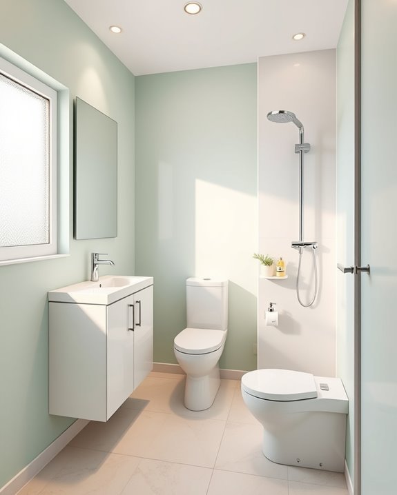 light colors enhance space