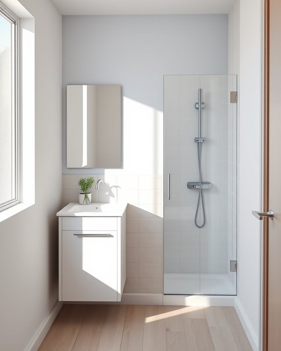 light colors expand spaces