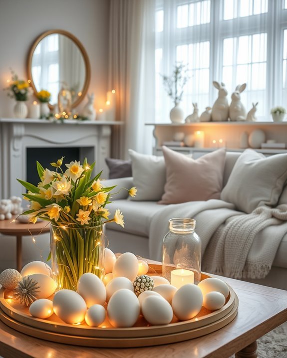 lighted easter decor accents
