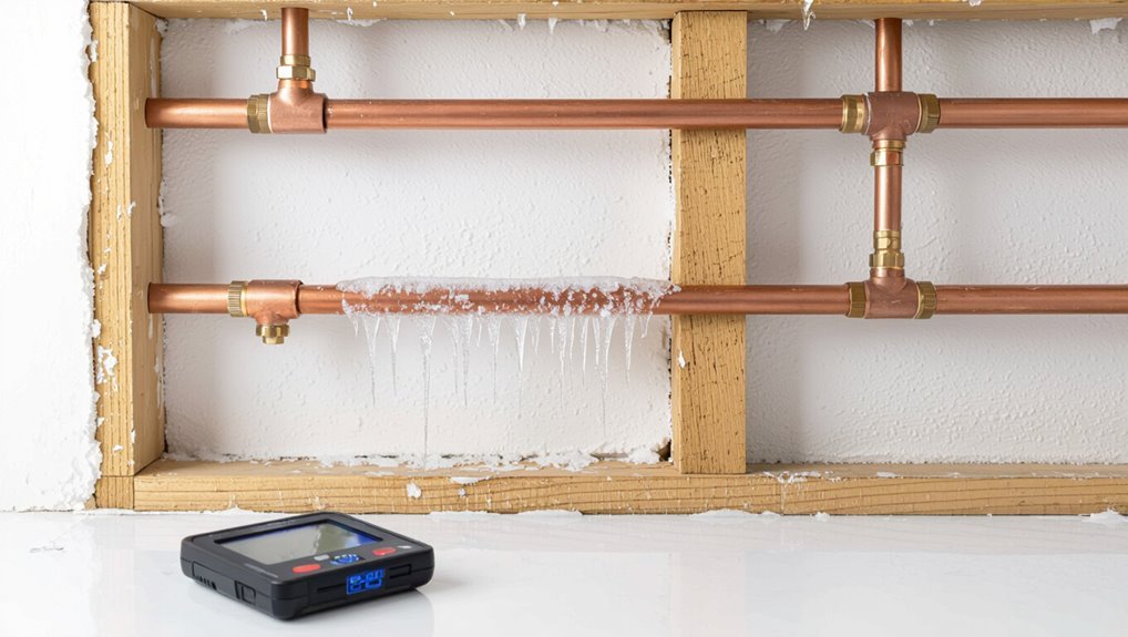 locate frozen water pipes