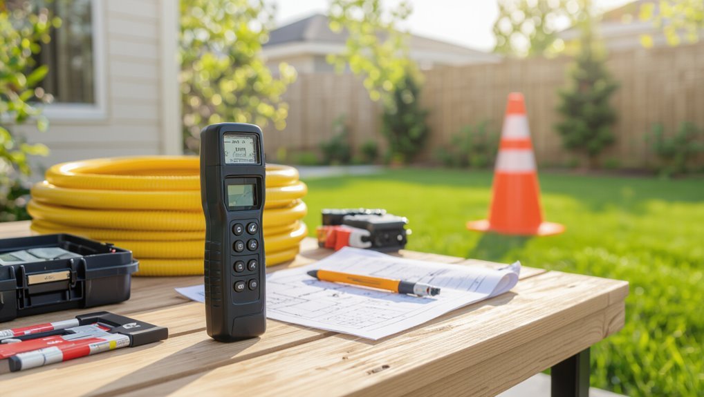 locate gas lines before digging