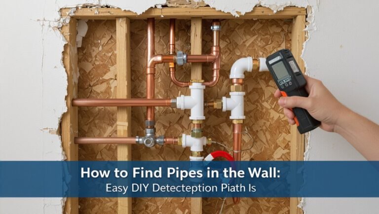 locate hidden wall pipes