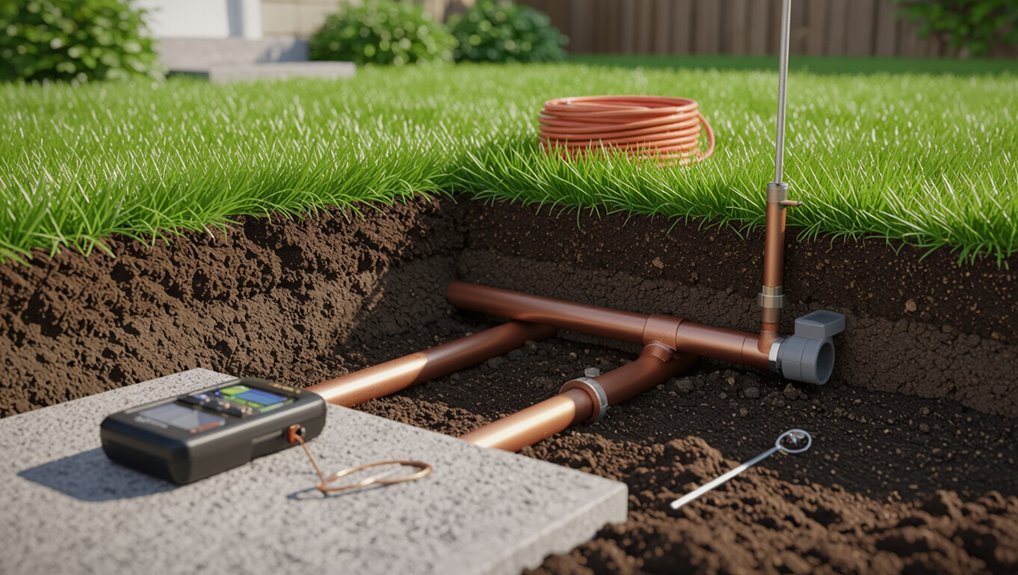 locating and mapping underground pipes