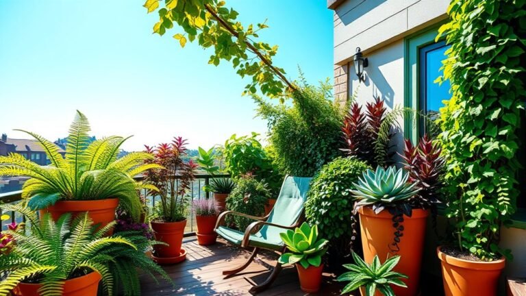 lush balcony plant inspiration