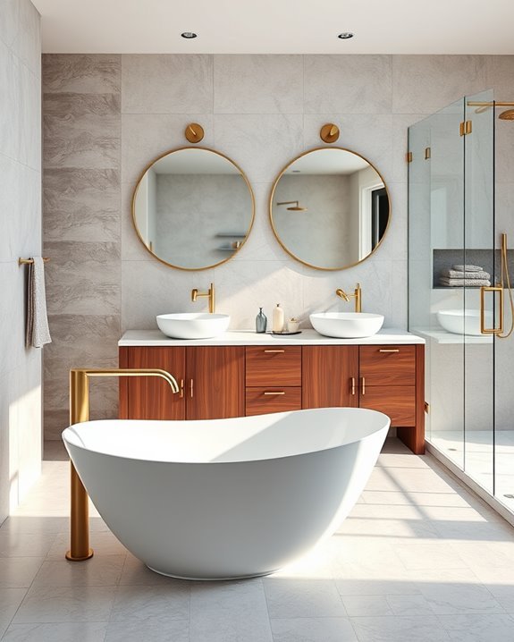 luxurious bathroom fixture transformations