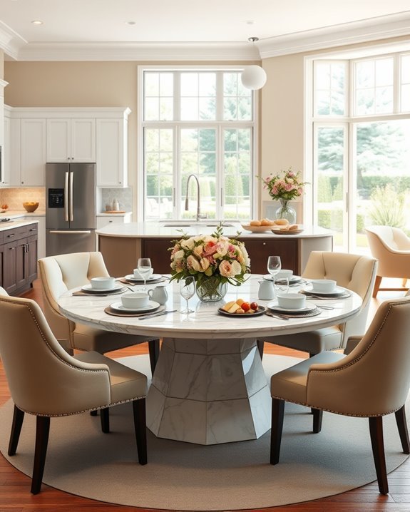 luxurious breakfast nook design