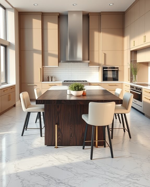 luxurious kitchen flooring options