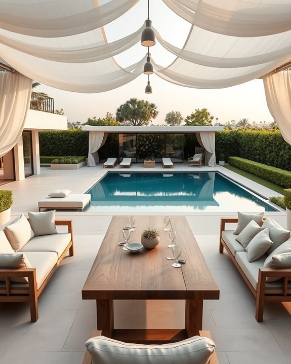 luxurious outdoor living spaces