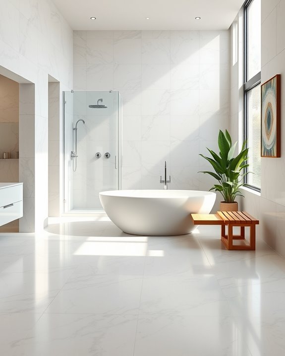 luxurious spa bathroom design