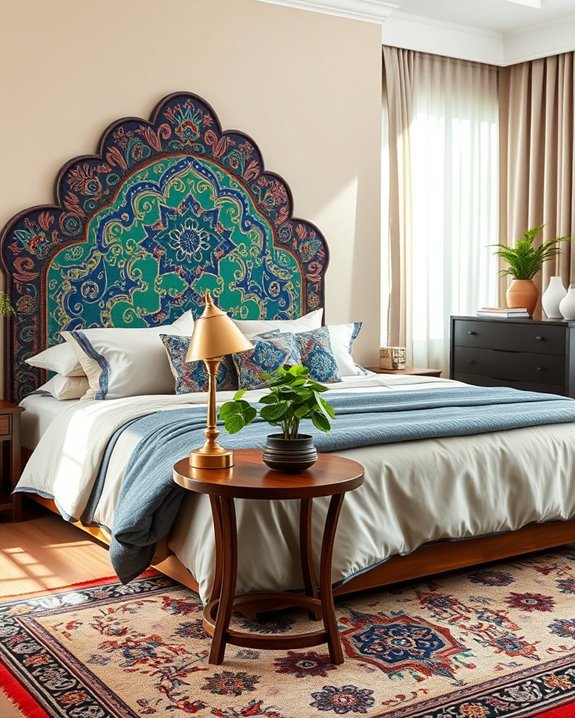luxurious statement headboards elevate