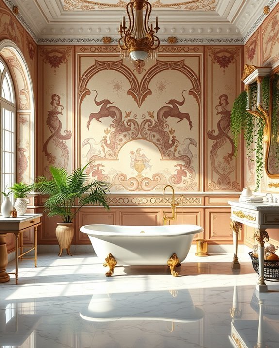 luxurious statement wall designs