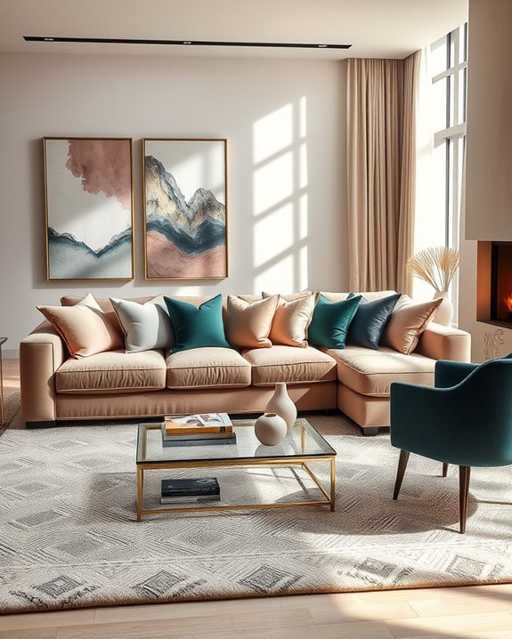 luxurious textiles elevate interiors