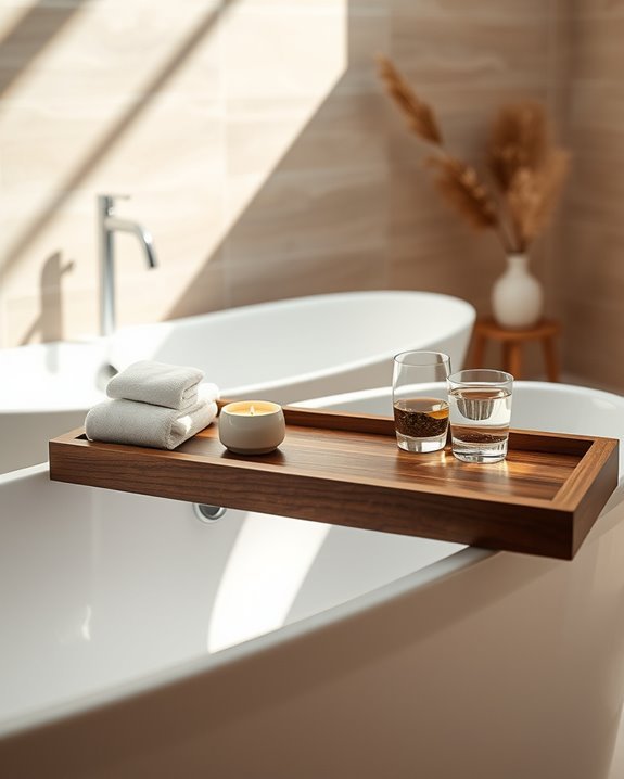 luxury bathing experience enhanced