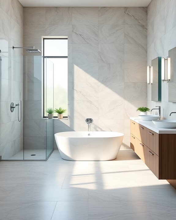 luxury bathroom design elements