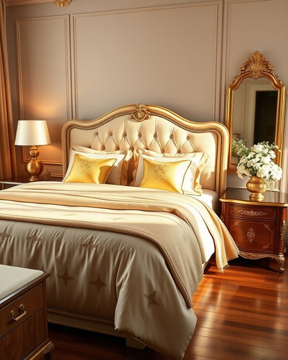 luxury gold plated decor