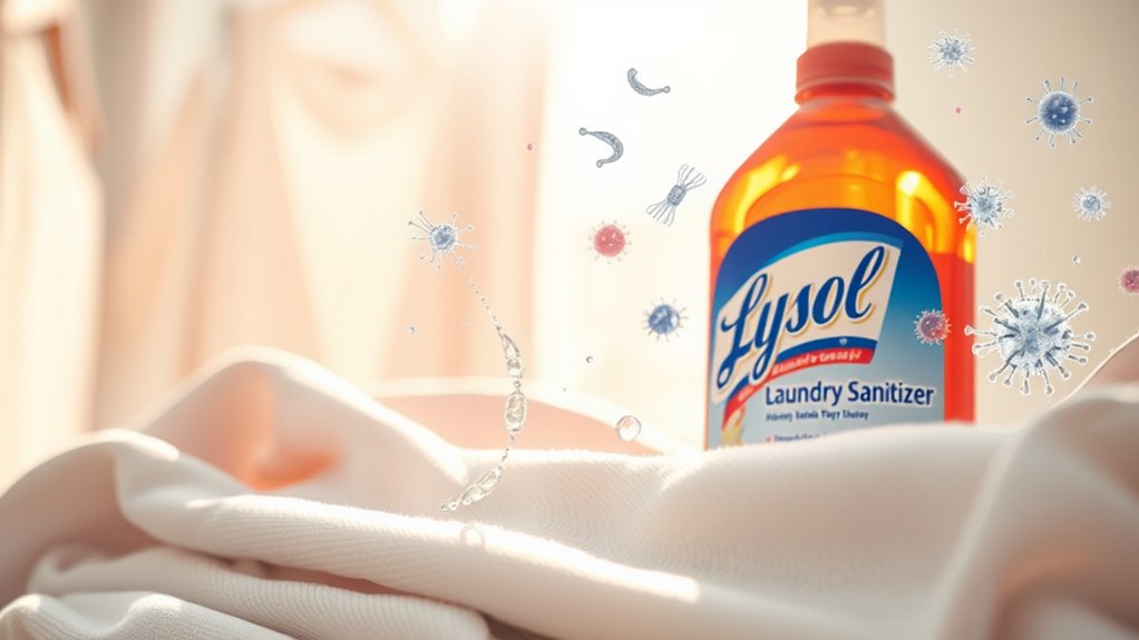 lysol laundry sanitizer benefits
