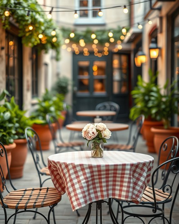 magical outdoor string lights