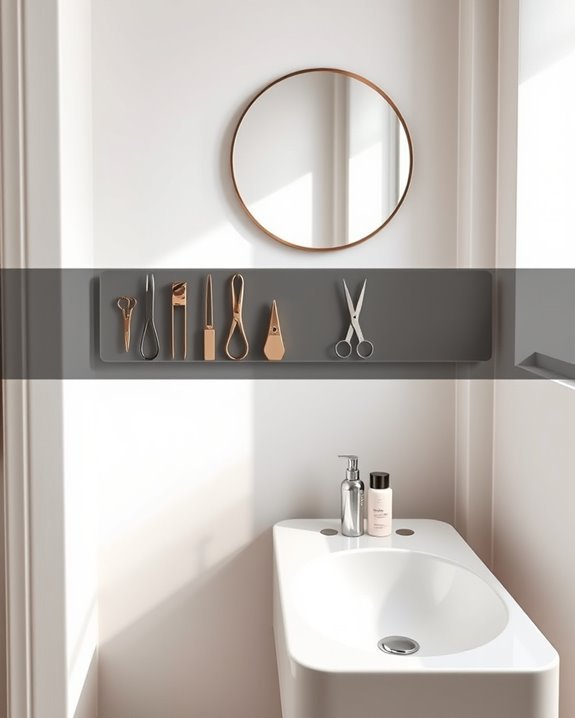 magnetic strip for organization