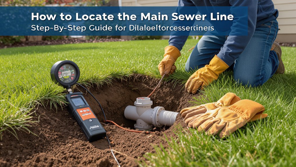 main sewer line location