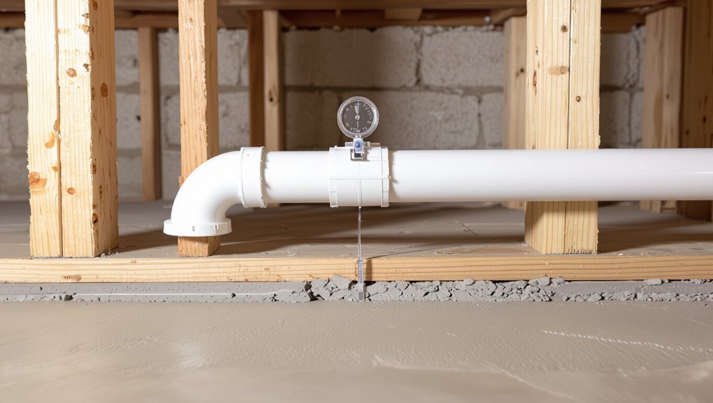 maintain proper drain slope