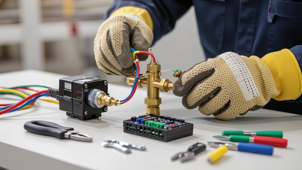 master valve pump control