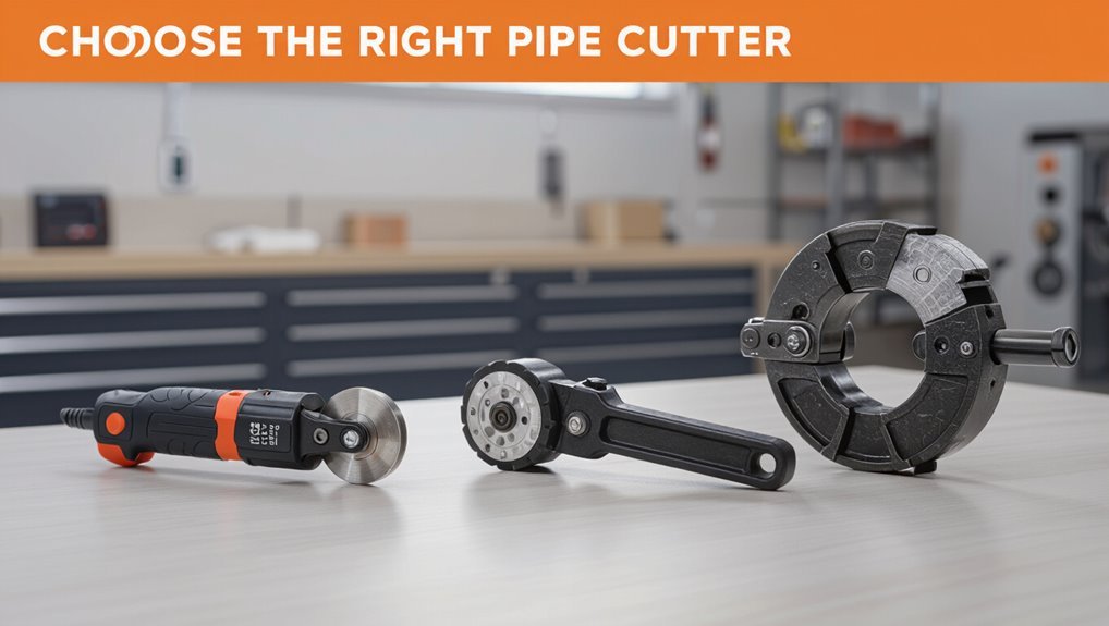 match cutter to pipe