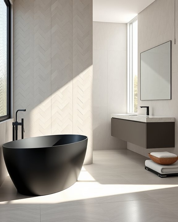 matte tiles for sophistication