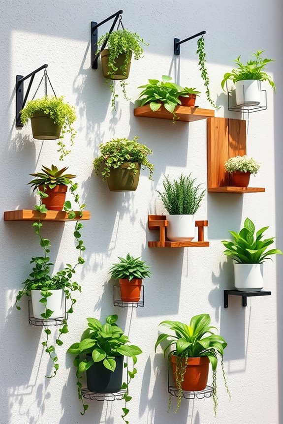 maximize balcony greenery space