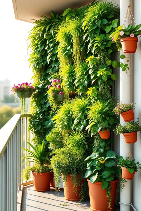 maximize balcony with vertical gardening