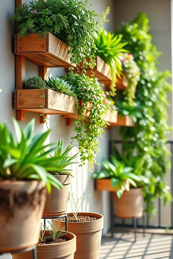 maximize balcony with verticals