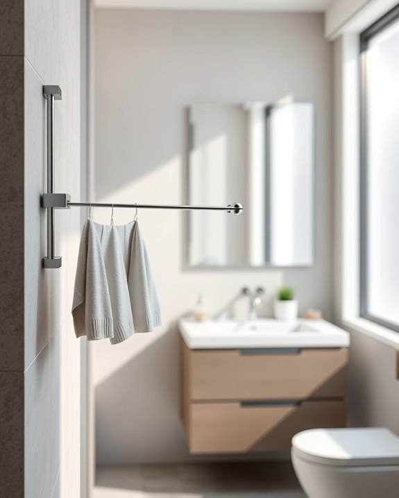 maximize bathroom space efficiency