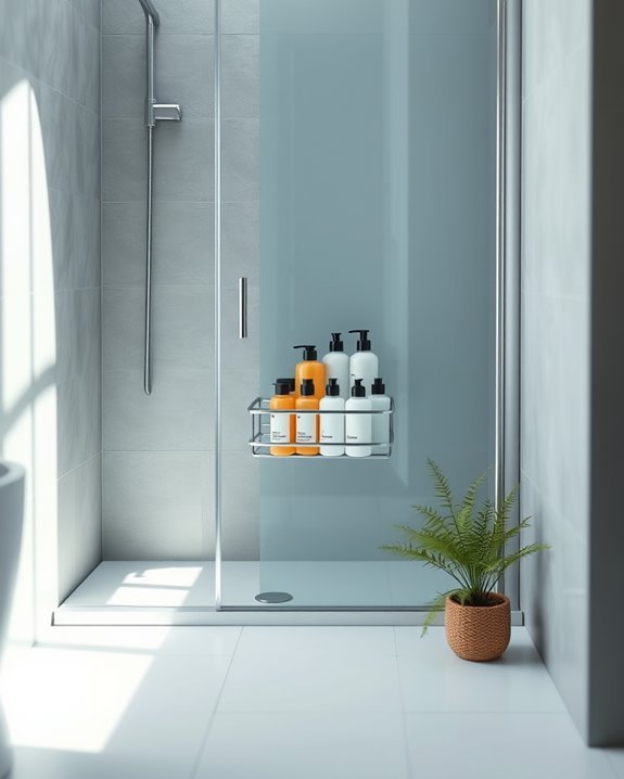 maximize bathroom vertical space