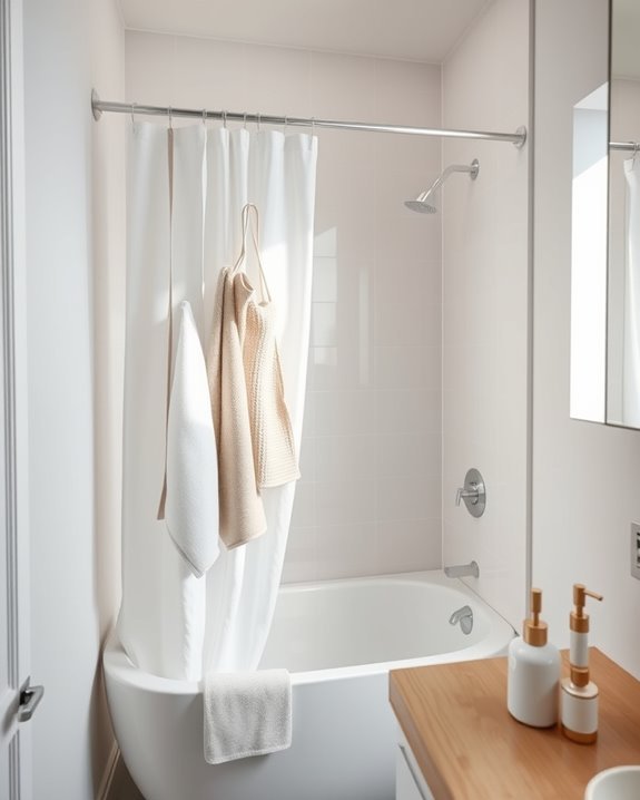 maximize bathroom vertical space