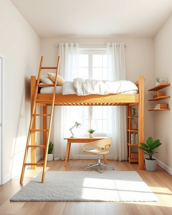maximize bedroom space efficiently