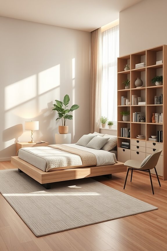 maximize bedroom storage solutions