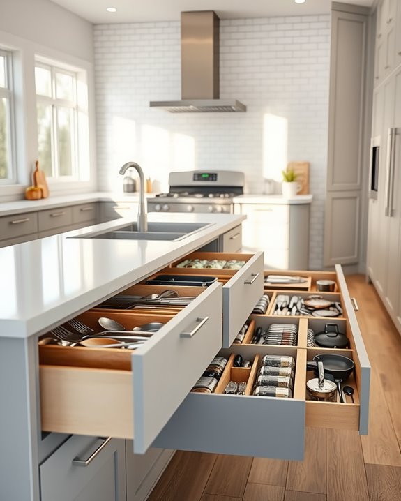 maximize kitchen drawer efficiency