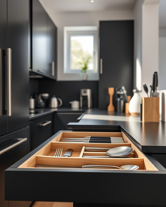 maximize kitchen drawer organization
