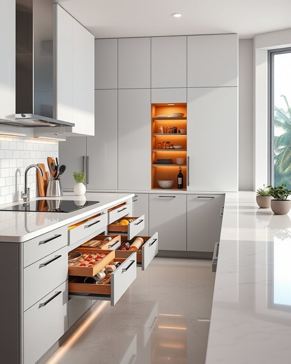 maximize kitchen storage efficiency